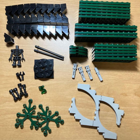 LEGO Castle King&rsquo;s Castle 7094 Vintage Set w/ Manual Cleaned Parts Incomplete