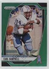 2024 Panini Prizm Green Prizm Earl Campbell #297 HOF 1eh5