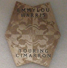 Emmylou Harris- Backstage Pass From The Cimarron Tour