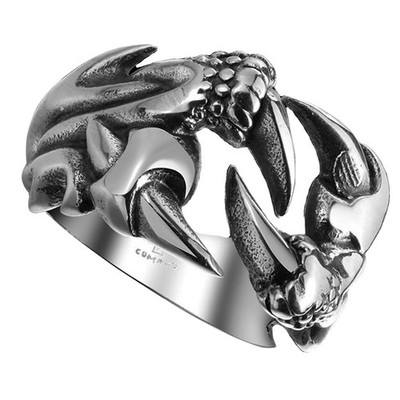  1 stück mann open ring maskuline hand schmuck ring mann ring dragon claw ring