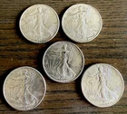 Walking Liberty Half Dollar  XF/AU  90% Silver