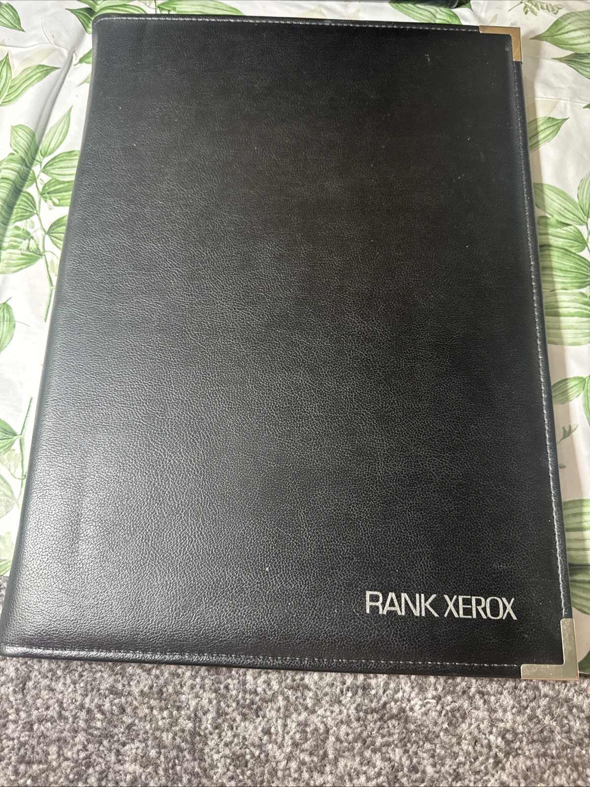 Rank Xerox Vintage Corporate Document Folder