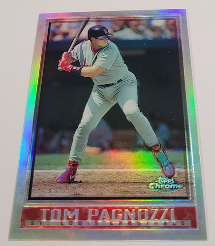 1998 Topps Chrome Tom Pagnozzi #431 card