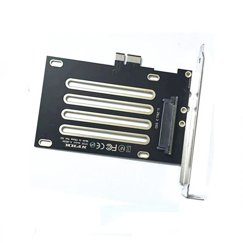 U.2 U.3 To PCIE 3.0 4.0 x1 Kit SFF-8639 Host Adapter Card For NCME PCIe