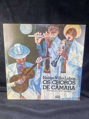 Heitor Villa-Lobos Os Choros De Camara Vinyl LP Kuarup KLP-002 Brazil 1st