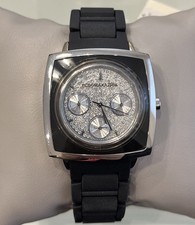 BCBG MAXAZRIA BG8230 Black Chronograph Watch