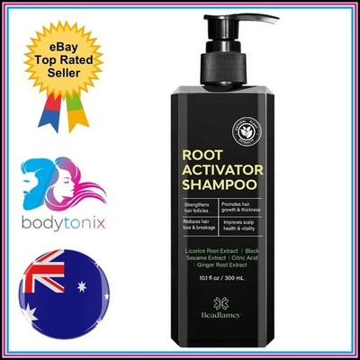BEADLAMEY ROOT ACTIVATOR SHAMPOO Promotes Healthy Hair Growth DHT Blocker 300ml