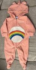 2003 Care Bears Cheer Bear Size 6-9 Month Infant Footed Sleeper Pajama Costume