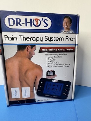 Dr-Ho's PTS-IV 4-Pad Pain Therapy System PRO Professional Body Relief Kit, Black