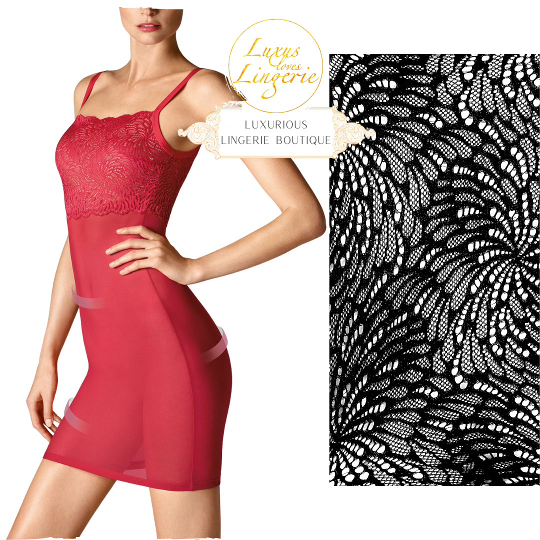 Tulle Lace Forming Dress by Wolford 36 S Black Forming Bodice Dress Lace