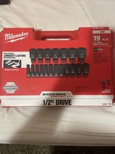 Milwaukee 49-66-7012 Shockwave SAE Socket Set