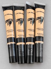 L.A. Colors Conceal It Concealer CC573 Beige Lot of 4 Cover  Correct 0.42 oz