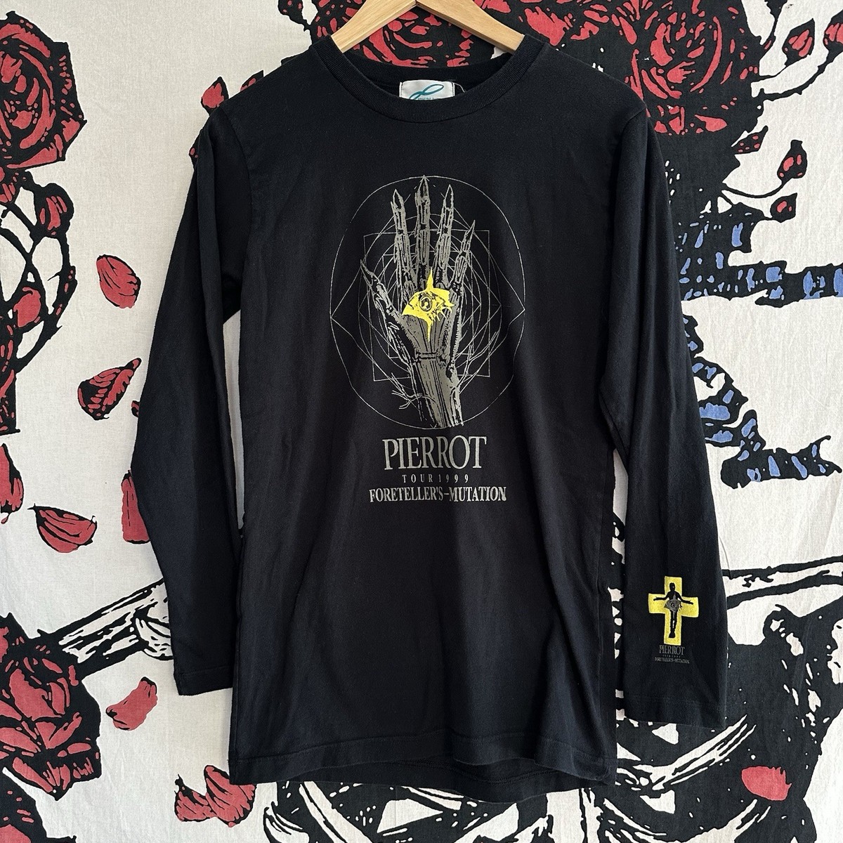 VTG Pierrot 1999 Tour Shirt Foreteller's Mutation Japanese Kei Rock J-Rock Band