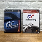 Gran Turismo 3 A Spec & Gran Turismo 4 Bundle (Sony PlayStation 2) Tested Works.