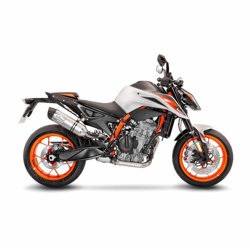 Silencieux LV ONE EVO 790 DUKE / 790 DUKE L A2 - Homologué - Photo 6/6