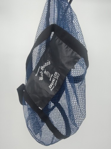 Ron Kipp's Bob Soto's Divers Bag Mesh Duffel Bag Blue Large Travel Diving Mesh - Picture 2 of 12