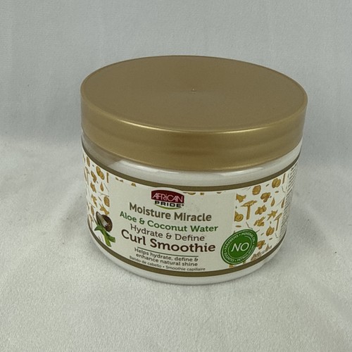 African Pride Moisture Miracle Curl Smoothie - 12 oz - Aloe and Coconut Water