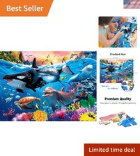 Engaging Underwater World Puzzle - 100 Pieces for Kids Aged 4-8 - Fun Learning