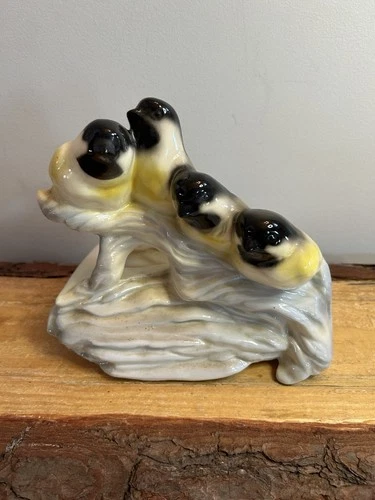 Vintage Shawnee Birds On A Branch Ceramic Planter