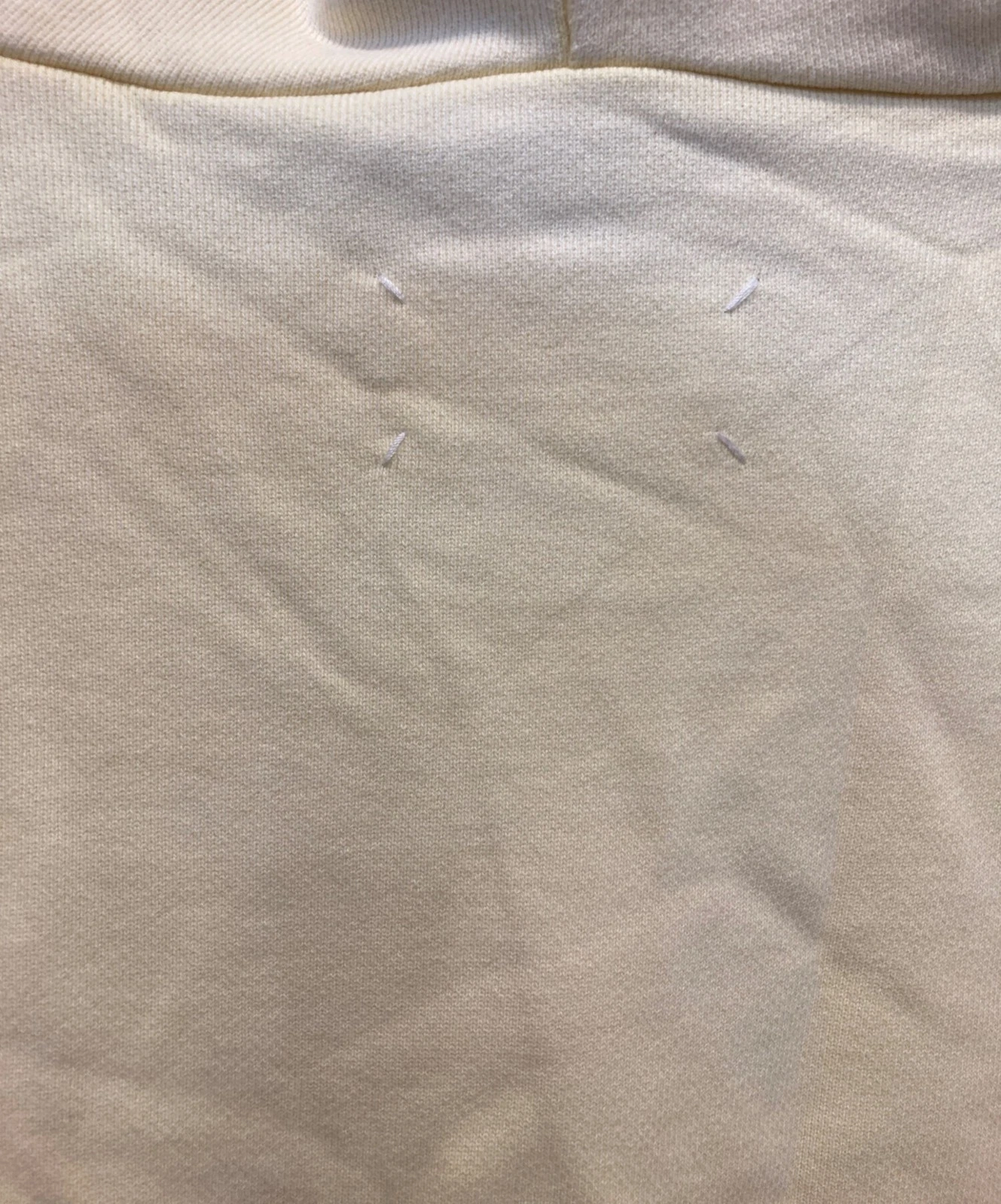 Felpa con cappuccio Maison Margiela MM logo Taglia:52 Giallo Uomo S50GU0081 S25405