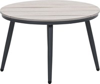 Loungetisch Gartentisch Beistelltisch Kaffeetisch Margriet 70 Cm Rund Wetterfest