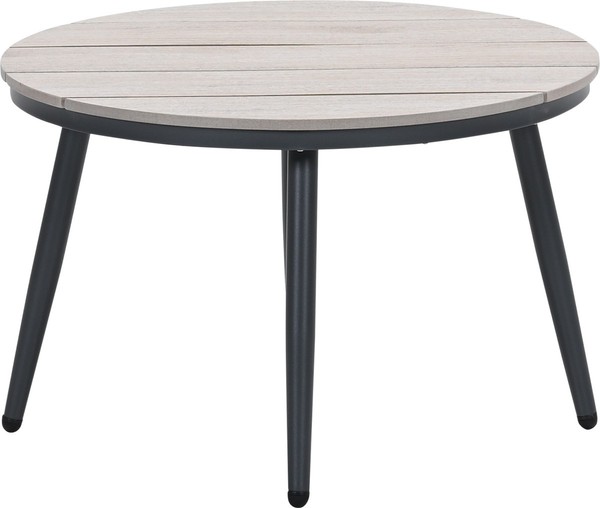 Loungetisch Gartentisch Beistelltisch Kaffeetisch Margriet 70 Cm Rund Wetterfest-image