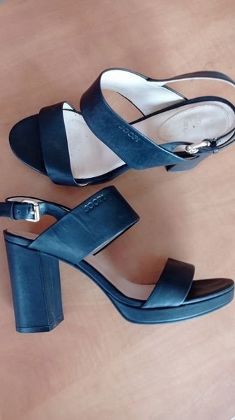 Women JOOP Heels Black Leather 38