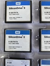 5PCS WD CF SiliconDrive II CF 8GB Compact Flash PATA SSD