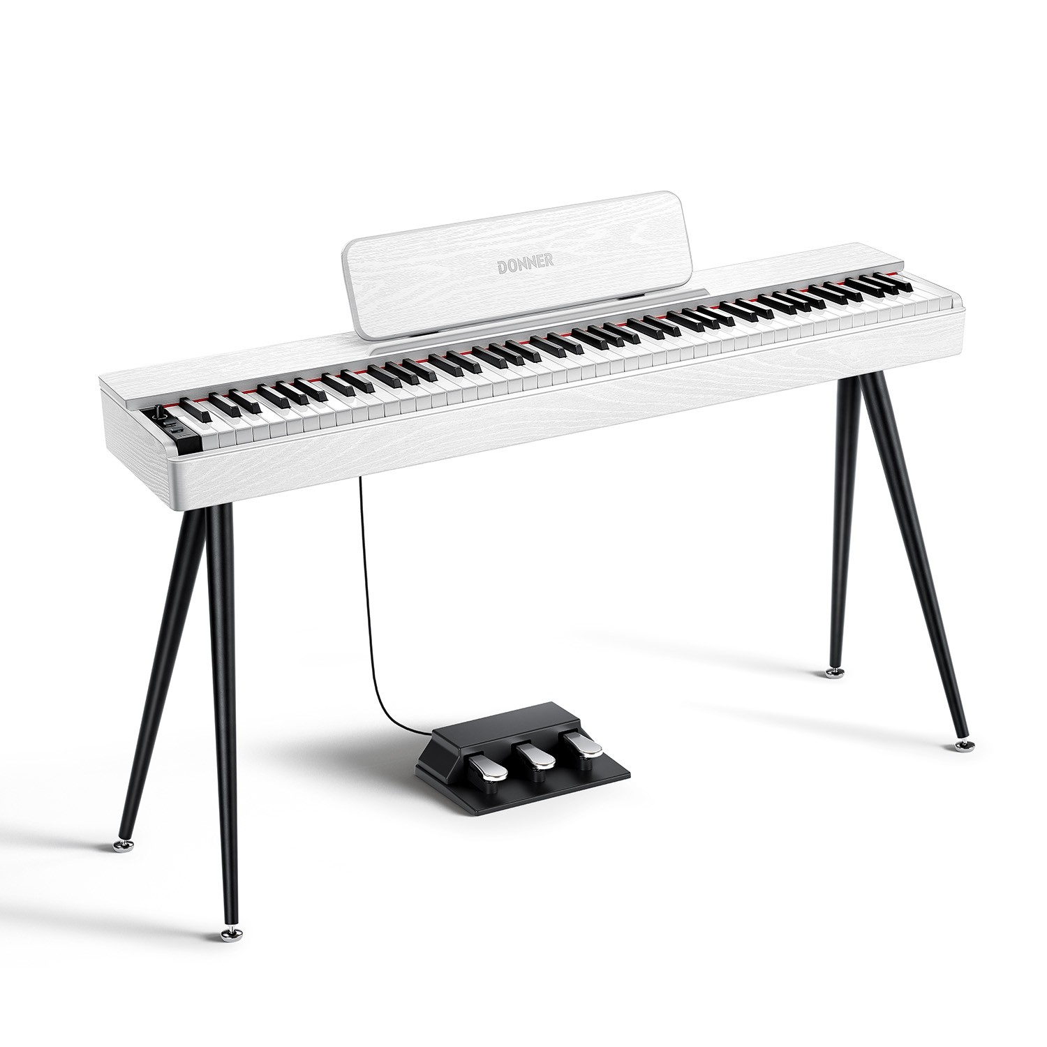 Donner OURA-S100 tastiera pianoforte digitale 88 tasti pianoforte 256 polifonia 15 toni