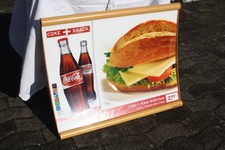 gebrauchte Leuchttafel von Coca Cola Imbiss Leuchtreklame Fa Westiform B3437_001