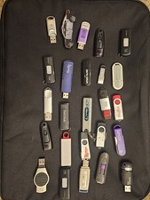 LOT of 25 USB Flash Drives - Various Brands and sizes jump drives up to 64gb