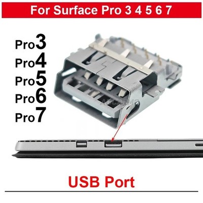 USB Ladestation Port für Microsoft Surface Pro 3 4 5 6 7 Reparaturteil