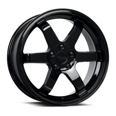 KATANA RACING KR08 17X7.5 5X114.3 +40mm Glossy Black Alloy Wheel Rim 17'' Inch