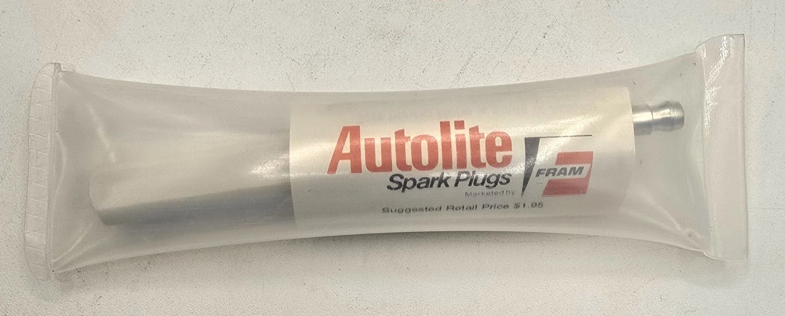 HTF Vintage AUTOLITE Spark Plug Knife Sharpener Hone NOS Never Opened FRAM