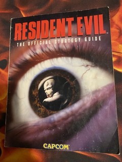 Resident Evil 1 PS1 Strategy Guide 1996 RARE