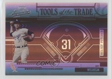 2005 Playoff Absolute Memorabilia Reverse Red Spectrum 43/50 Hoyt Wilhelm 0q1p