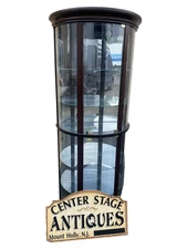 65442 PULASKI Bow Glass Curio China Cabinet