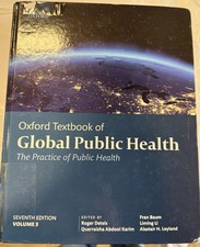 Oxford Textbook of Global Public Health Oxford Textbooks