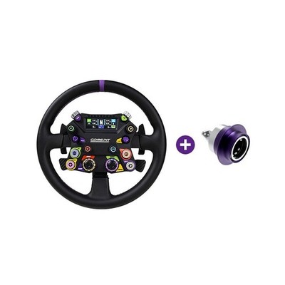 CONSPIT 310 APEX Sim Racing Wheel Force Feedback &2.99'' LCD + CDR Quick Release