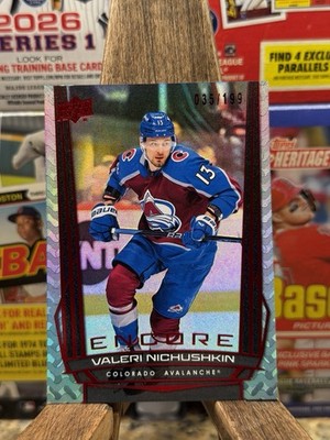 Valeri Nichushkin Colorado Avalanche 2025-26 Encore Upper Deck #E-157 Red /199