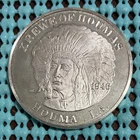 1968 Krewe of HOUMAS (Houma, LA) .999 FINE SILVER Mardi Gras Doubloon