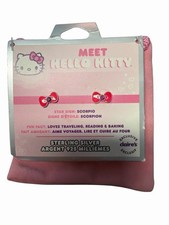 Sanrio Hello Kitty Sterling Silver Earrings Claire  s Exclusive NWT