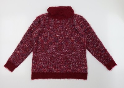 Just Elegance Damen Pullover Sweatshirt Lila Größe XL