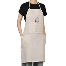 KEVIN&SASA CRAFTS Painting Apron for Men and Women, Professional for Acrylic,...