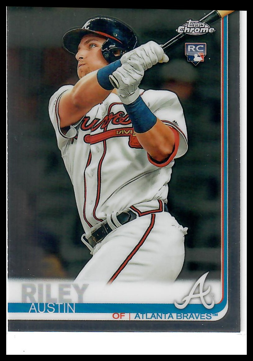 2019 Topps Chrome Update #37 Austin Riley Atlanta Braves RC Rookie