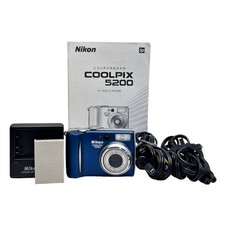 NIKON Coolpix 5200 Blue BattCharger Instruction arious Cables SHF169 0444