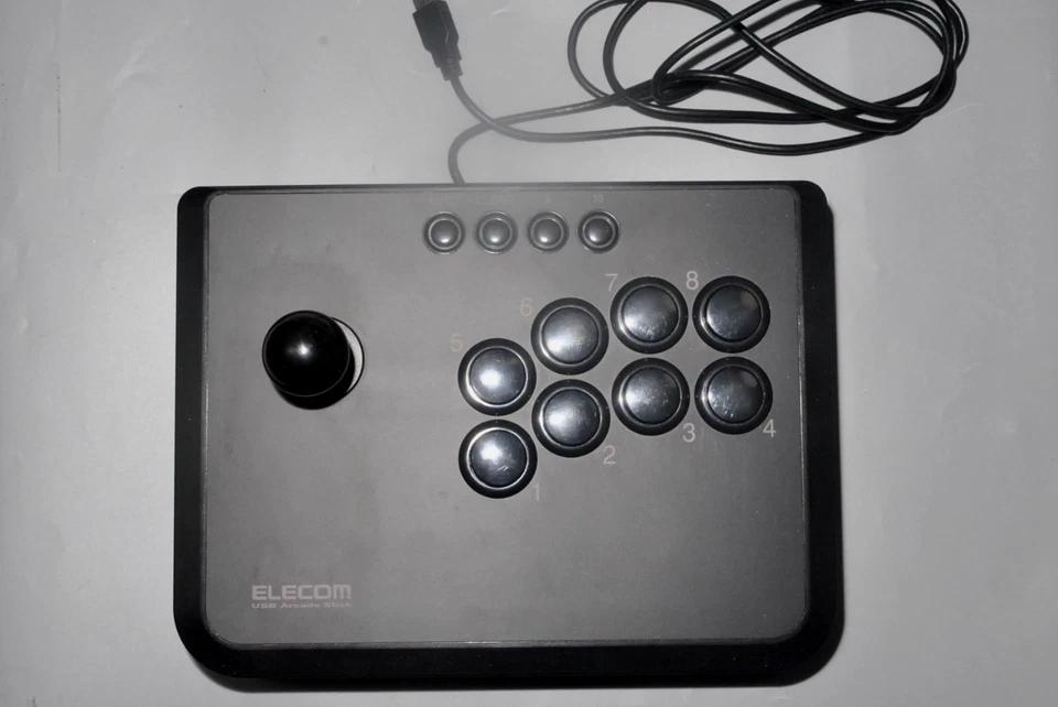 ELECOM Arcade Stick para PlayStation 3 PS3 en caja JC-AS01BK de Japón Foto 2 de 4