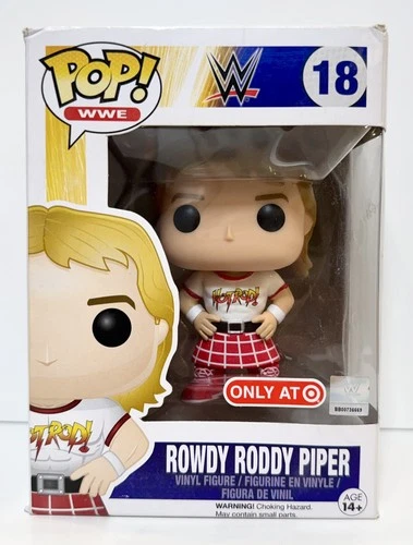 Funko Pop! WWE - Rowdy Roddy Piper - Target Exclusive #18 Vinyl Figure