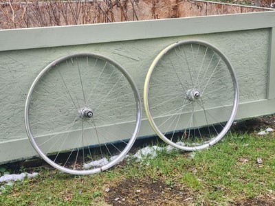 650b Velocity Blunt SS White Industries / Son 28 Wheelset 100/135