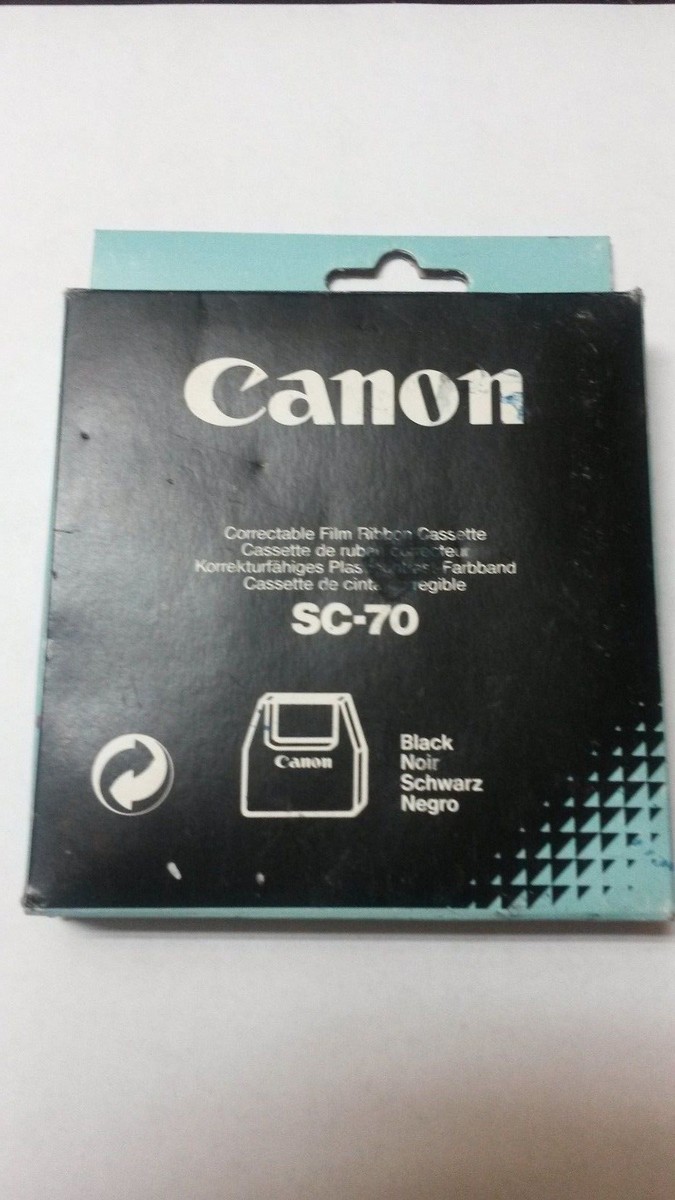 Genuine Canon SC-70 Black Correctable Film Ribbon Steal!